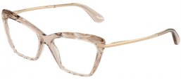 Monturas - Dolce & Gabbana - DG5025 - 3432  TRANSPARENT CAMEL