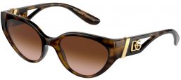 Sunglasses - Dolce & Gabbana - DG6146 - 502/13 HAVANA // BROWN GRADIENT