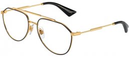 Lunettes de vue - Dolce & Gabbana - DG1353 - 1311  MATTE BLACK GOLD