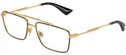 Monturas - Dolce & Gabbana - DG1354 - 1311  MATTE BLACK GOLD