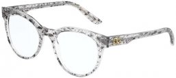 Lunettes de vue - Dolce & Gabbana - DG3334 - 3287 BLACK LACE