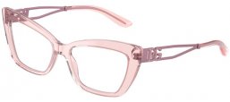 Monturas - Dolce & Gabbana - DG3375B - 3148  TRANSPARENT PINK