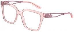 Lunettes de vue - Dolce & Gabbana - DG3376B - 3148  TRANSPARENT PINK