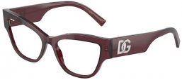 Monturas - Dolce & Gabbana - DG3378 - 3045  TRANSPARENT VIOLET