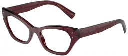 Monturas - Dolce & Gabbana - DG3385 - 3045  TRANSPARENT VIOLET