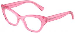 Monturas - Dolce & Gabbana - DG3385 - 3148  TRANSPARENT PINK