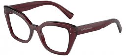 Monturas - Dolce & Gabbana - DG3386 - 3045  TRANSPARENT VIOLET