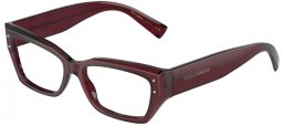 Monturas - Dolce & Gabbana - DG3387 - 3045  TRANSPARENT VIOLET