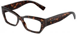 Lunettes de vue - Dolce & Gabbana - DG3387 - 502  HAVANA