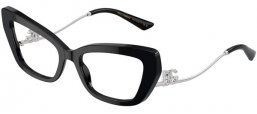 Monturas - Dolce & Gabbana - DG3391B - 501  BLACK