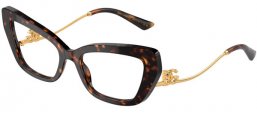 Monturas - Dolce & Gabbana - DG3391B - 502  HAVANA