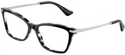 Monturas - Dolce & Gabbana - DG3393 - 3372  BLACK ON ZEBRA