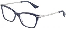 Monturas - Dolce & Gabbana - DG3393 - 3414  BLUE ON BLUE MAIOLICA