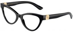 Monturas - Dolce & Gabbana - DG3394 - 501  BLACK