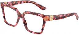 Monturas - Dolce & Gabbana - DG3395 - 3440  HAVANA PINK PEARL