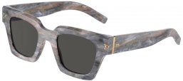 Gafas de Sol - Dolce & Gabbana - DG4413 - 342887  GREY MARBLE // DARK GREY