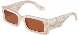 Gafas de Sol - Dolce & Gabbana - DG4416 - 343173  SAND MARBLE // DARK BROWN