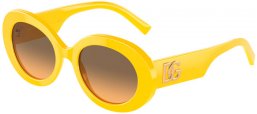Gafas de Sol - Dolce & Gabbana - DG4448 - 333411  YELLOW // GREY GRADIENT YELLOW