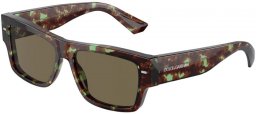 Sunglasses - Dolce & Gabbana - DG4451 - 3432/3 HAVANA GREEN // BROWN