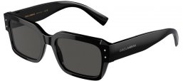 Sunglasses - Dolce & Gabbana - DG4460 - 501/87 BLACK // DARK GREY