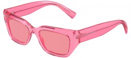 Lunettes de soleil - Dolce & Gabbana - DG4462 - 314830  TRANSPARENT PINK // PINK MIRROR SILVER