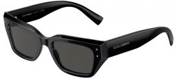 Sunglasses - Dolce & Gabbana - DG4462 - 501/87 BLACK // DARK GREY