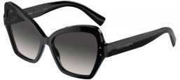 Gafas de Sol - Dolce & Gabbana - DG4463 - 501/8G BLACK // GREY GRADIENT