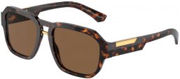 Gafas de Sol - Dolce & Gabbana - DG4464 - 502/73 HAVANA // DARK BROWN