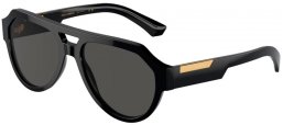 Gafas de Sol - Dolce & Gabbana - DG4466 - 501/87 BLACK // DARK GREY