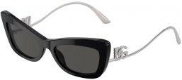 Gafas de Sol - Dolce & Gabbana - DG4467B - 501/87 BLACK // DARK GREY