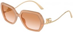 Gafas de Sol - Dolce & Gabbana - DG4468B - 34373B  OPAL BEIGE // BROWN GRADIENT ANTIREFLECTION