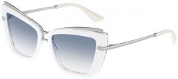 Gafas de Sol - Dolce & Gabbana - DG4472 - 337119  WHITE MAJOLICA ON BLUE // LIGHT BLUE GRADIENT