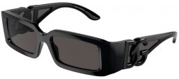 Gafas de Sol - Dolce & Gabbana - DG6197 - 501/87 BLACK // DARK GREY