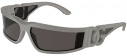 Lunettes de soleil - Dolce & Gabbana - DG6198 - 303287  RUBBER GREY // DARK GREY