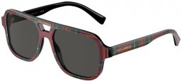 Frames Junior - Dolce & Gabbana Junior - DX4003 - 339787  RED TARTAN // DARK GREY