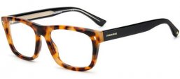 Lunettes de vue - Dsquared2 - D2 0021 - 581 HAVANA BLACK