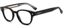 Monturas - Dsquared2 - D2 0057 - 807 BLACK