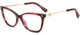 Monturas - Dsquared2 - D2 0068 - 573 RED HORN