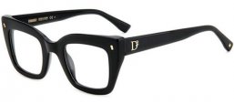 Monturas - Dsquared2 - D2 0099 - 807 BLACK