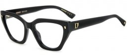 Monturas - Dsquared2 - D2 0117 - 807 BLACK