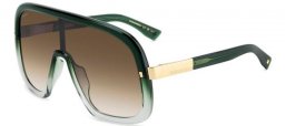 Gafas de Sol - Dsquared2 - D2 0119/S - 1ED (HA) GREEN // BROWN GRADIENT