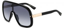 Gafas de Sol - Dsquared2 - D2 0119/S - 807 (08) BLACK // DARK BLUE GRADIENT