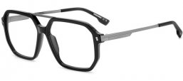 Monturas - Dsquared2 - D2 0123 - ANS BLACK DARK RUTHENIUM