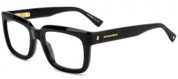 Lunettes de vue - Dsquared2 - D2 0144 - 807 BLACK