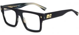 Monturas - Dsquared2 - D2 0147 - 37N BLACK HORN