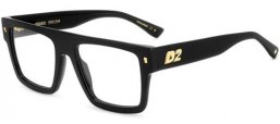 Monturas - Dsquared2 - D2 0147 - 807 BLACK