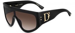 Gafas de Sol - Dsquared2 - D2 0149/S - 807 (HA) BLACK // BROWN GRADIENT