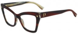 Frames - Dsquared2 - D2 0152 - K4G BURGUNDY HORN