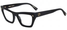 Monturas - Dsquared2 - D2 0153 - 807 BLACK