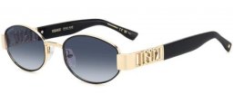 Gafas de Sol - Dsquared2 - D2 0155/S - 0NZ (08) MATTE GOLD // DARK BLUE GRADIENT